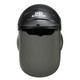 MCR Safety 105 XO Skeleton Ratchet Headgear Gray Lens