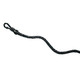 MCR Safety 210 Nylon, Black Rubber Loop Ends Cord