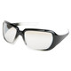 MCR Safety CR1219 CR2 Black/Clear Frame, I/O
