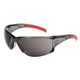 MCR Safety HK112AF HellKat Red TPR Gray Anti-Fog Lens