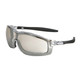 MCR Safety RT129AF Rattler Silver Frame I/O Clear Mir AF Lens