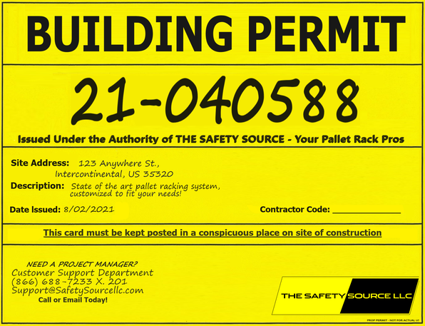 Do I Need A Permit for My Warehouse Pallet Racking? - The Safety