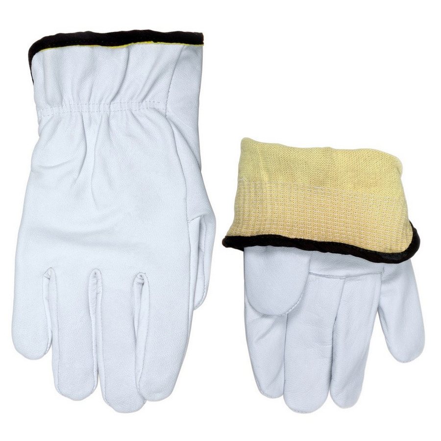 MCR Safety 3601KS Drivers glove, Premium Grain Goatskin, DuPont Kevlar Lined, Straight Thumb