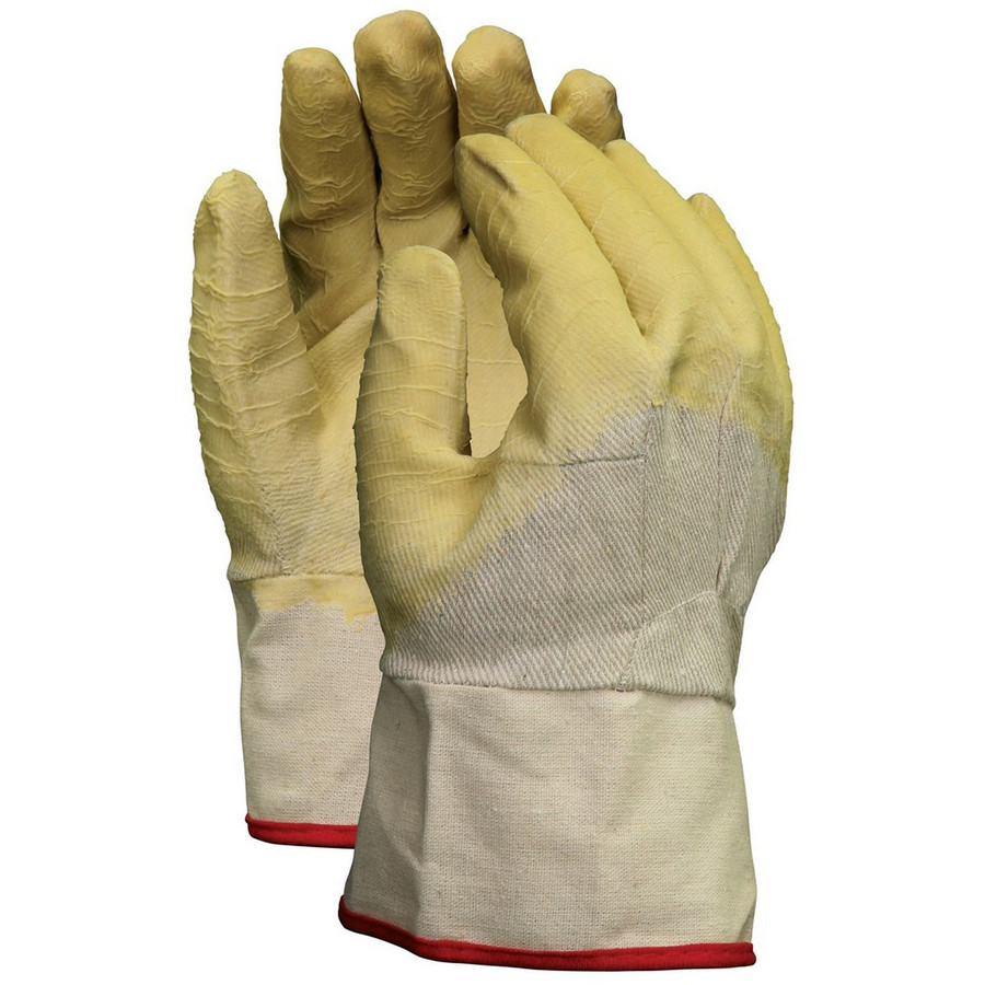 MCR Safety 6810 Rubber Coated Canvas, Crinkle Finish, Duck Safety Cuff, Economy