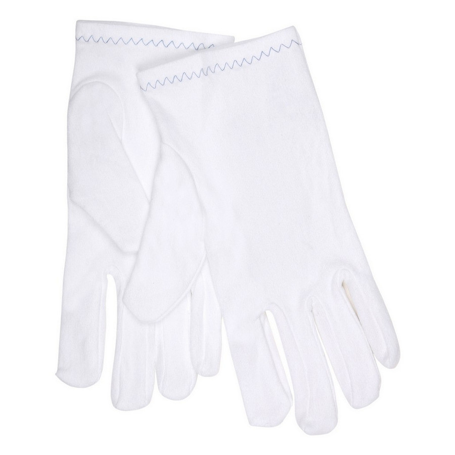 MCR Safety 8771S Inspectors Glove, Low Lint 100% Stretch Polyester, Regular Weight, Reversible  Inspectors Glove, Low Lint 100% Stretch Polyester, Regular Weight, Reversible