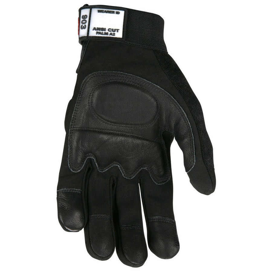 MCR Safety 903S MCR Safety Multi-Task, Grain goatskin palm with foam padding, Spandex back