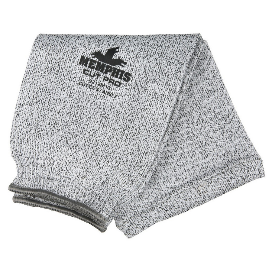 MCR Safety 9212M13 Memphis Cut Pro Cut Resistant Sleeve, ANSI A4, 12 inch 13 Gauge HPPE/Synthetic