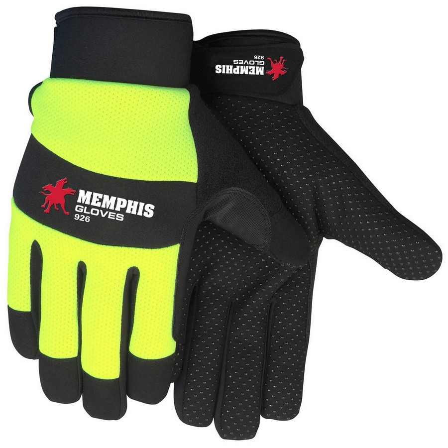 MCR Safety 926S MCR Safety Multi-Task, Synthetic leather palm with silicone dots, waterproof, Thermosock lined