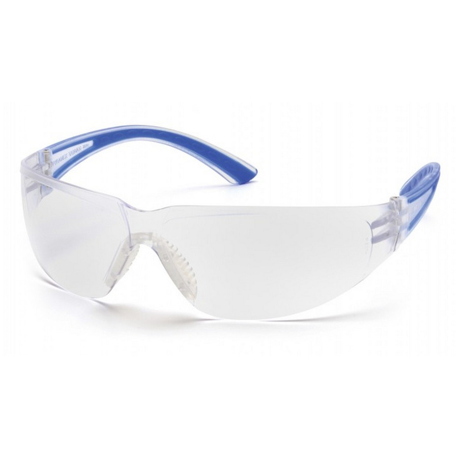 Pyramex Safety SN3610S Cortez - Navy Temples/Clear Lens Safety Glasses