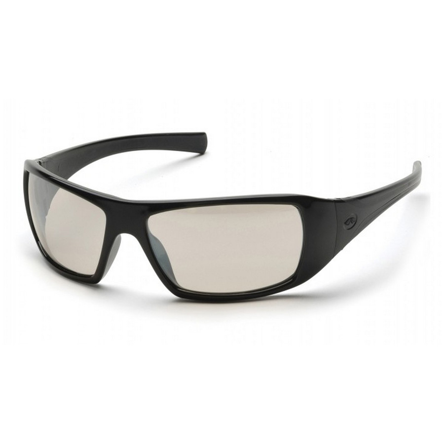 Pyramex Safety SB5680D Goliath - Black Frame/Indoor/Outdoor Mirror Lens Safety Glasses