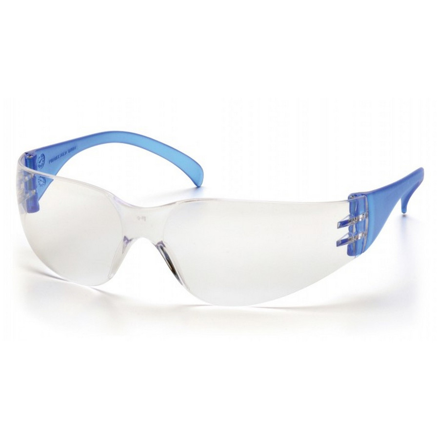 Pyramex Safety SN4110S Intruder - Blue Temples/Clear-Hardcoated Lens Safety Glasses