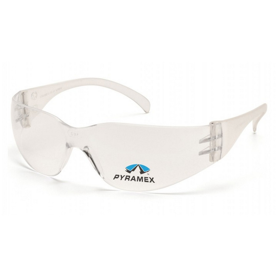 Pyramex Safety S4110R15 Intruder Readers - Clear Frame/Clear + 1.5 Lens Safety Glasses