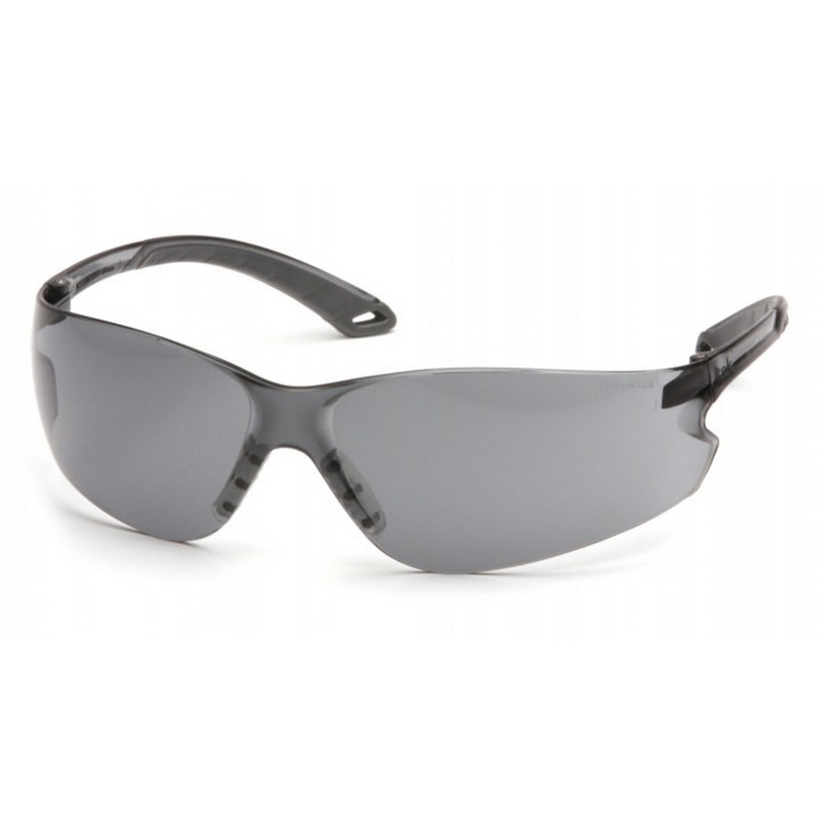 Pyramex Safety S5820ST Itek - Gray Frame/Gray Anti-Fog Lens Safety Glasses