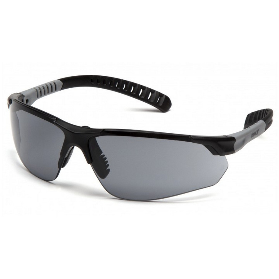 Pyramex Safety SBG10120DTM Sitecore - Black and Gray/Gray H2MAX Anti-fog Lens Safety Glasses