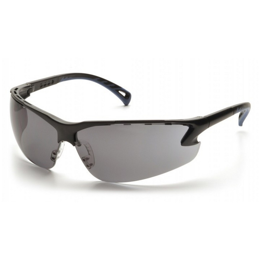 Pyramex Safety SB5720D Venture 3 - Black Frame/Gray Lens Safety Glasses