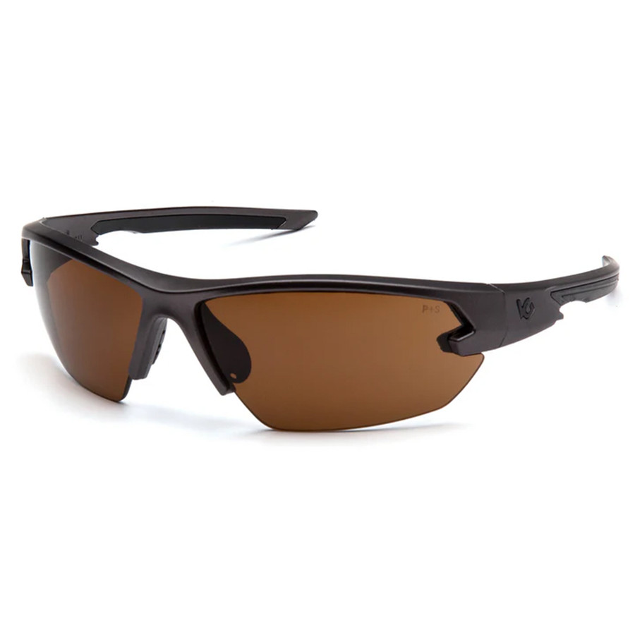 Pyramex Safety VGSGM1418T Semtex 2.0 - Gun metal frame/bronze anti-fog lens Safety Glasses