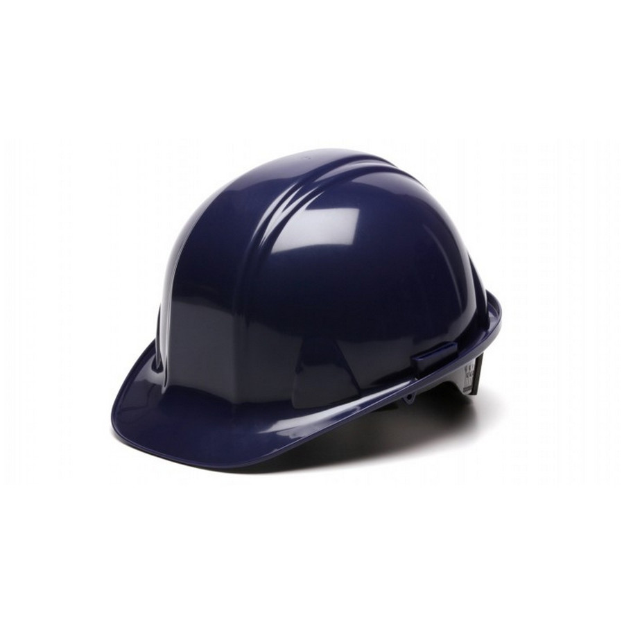 Pyramex Safety HP14165 SL Series Hard Hat - Dark Blue-Standard Shell 4 Pt Ratchet Suspension