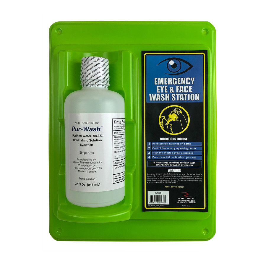 Radians REW32S Eyewash Station 32oz Single