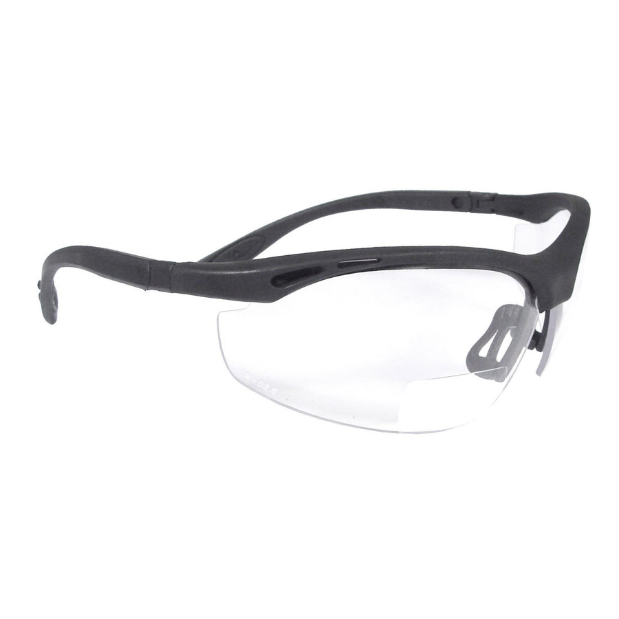 Radians CH1-110 Cheaters Black/Clear 1.0 Diopter