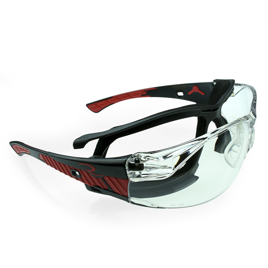 Radians OBL1-13 Obliterator Black/Red w/ Clear IQuity