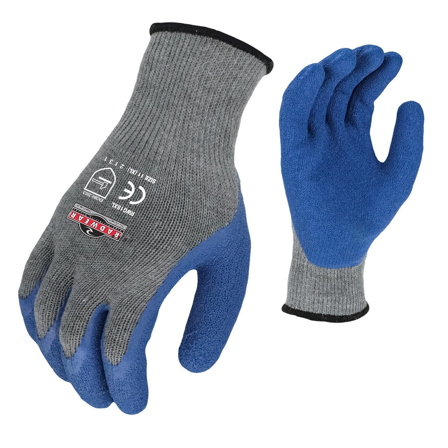 Radians RWG16 10g Grey Poly/Blue Crinkle Latex