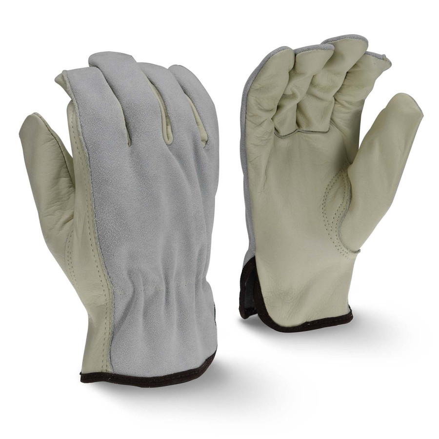 Radians RWG4222 Standard Grain Cowhide Leather Driver Grey