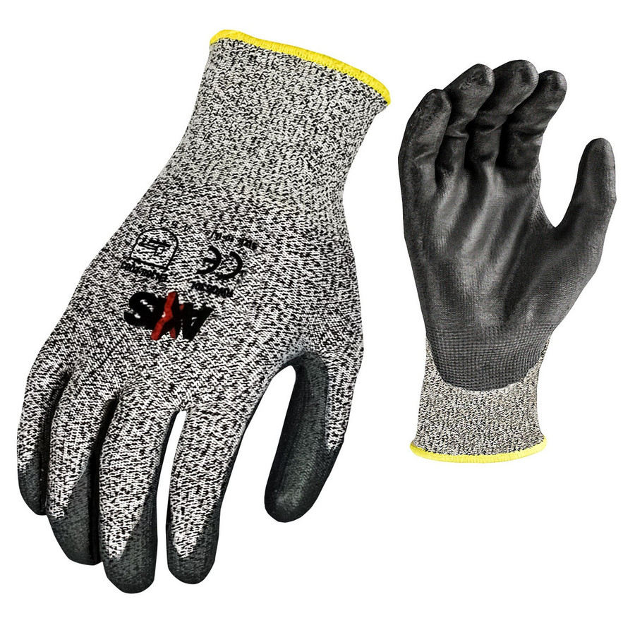Radians RWG555 13 Ga Salt-N-Pepper HPPE w/Foam Nitrile