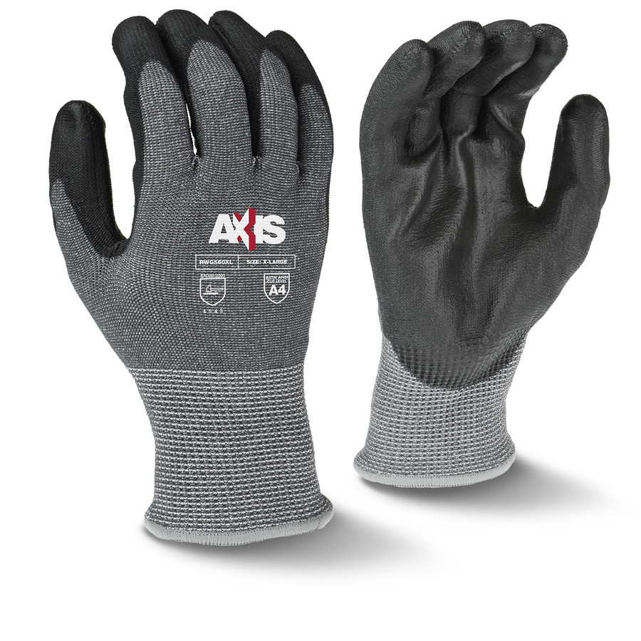 Radians RWG560 13g Grey HPPE w/ Fiberglass/PU/A4 XS