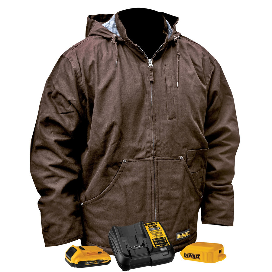 DeWalt DCHJ076ATD1 DEWALT Heated Jacket Kitted Tobacco Heated Arm
