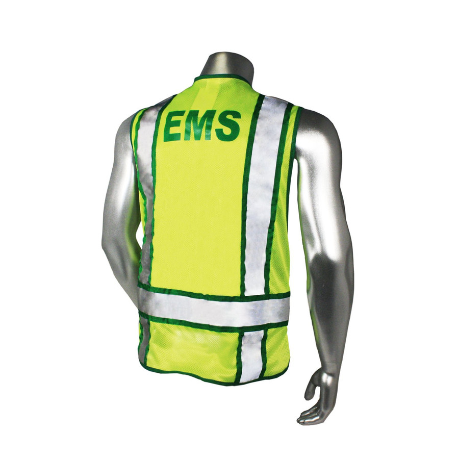 Radwear USA LHV-207-3G-EMS-J Lime Vest