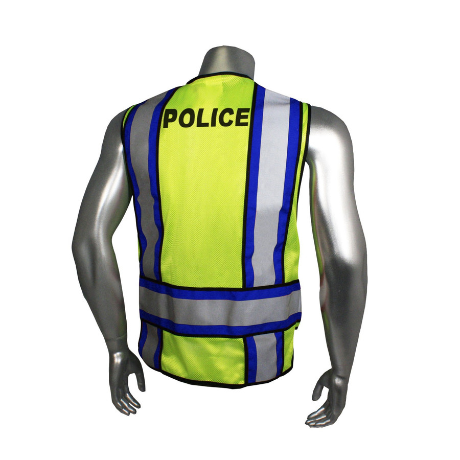 Radwear USA LHV-207-4C-POL-R Lime Vest