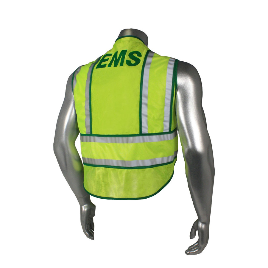 Radwear USA LHV-207-SPT-EMS-R Lime Vest