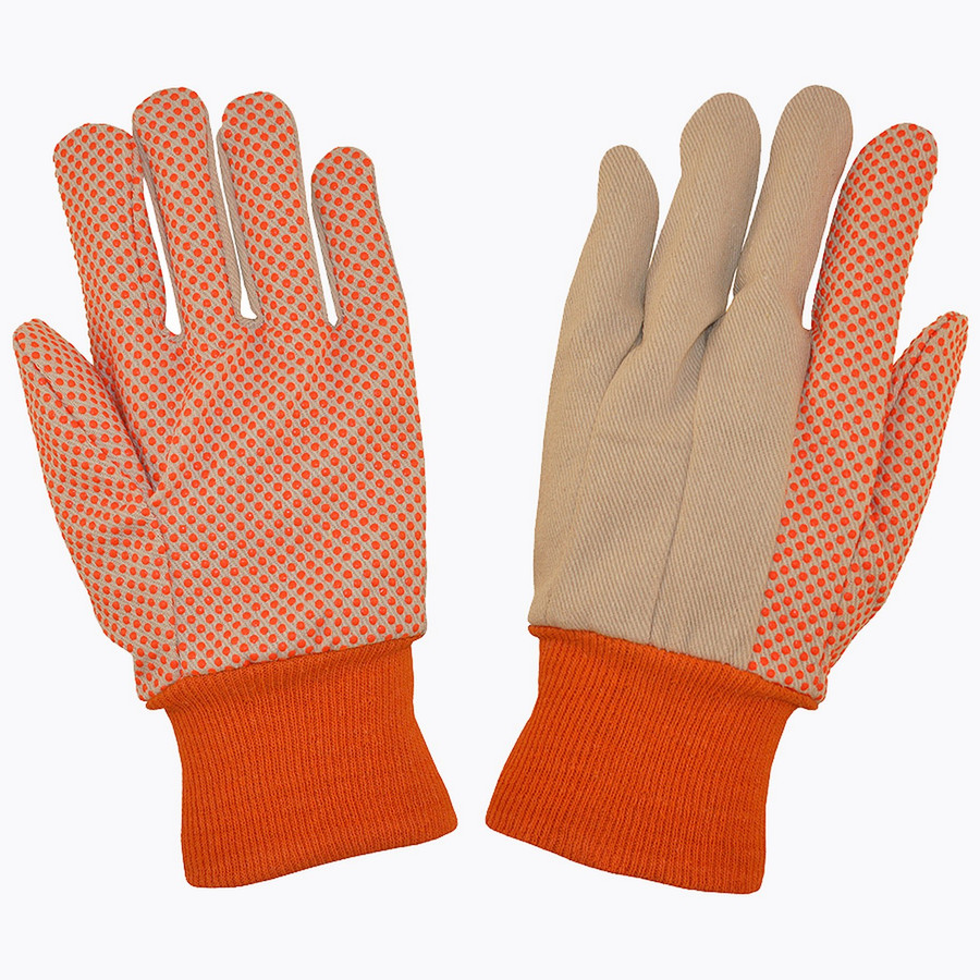 Cordova COR2670 Canvas, Knit Wrist, PVC Dots, 10 oz