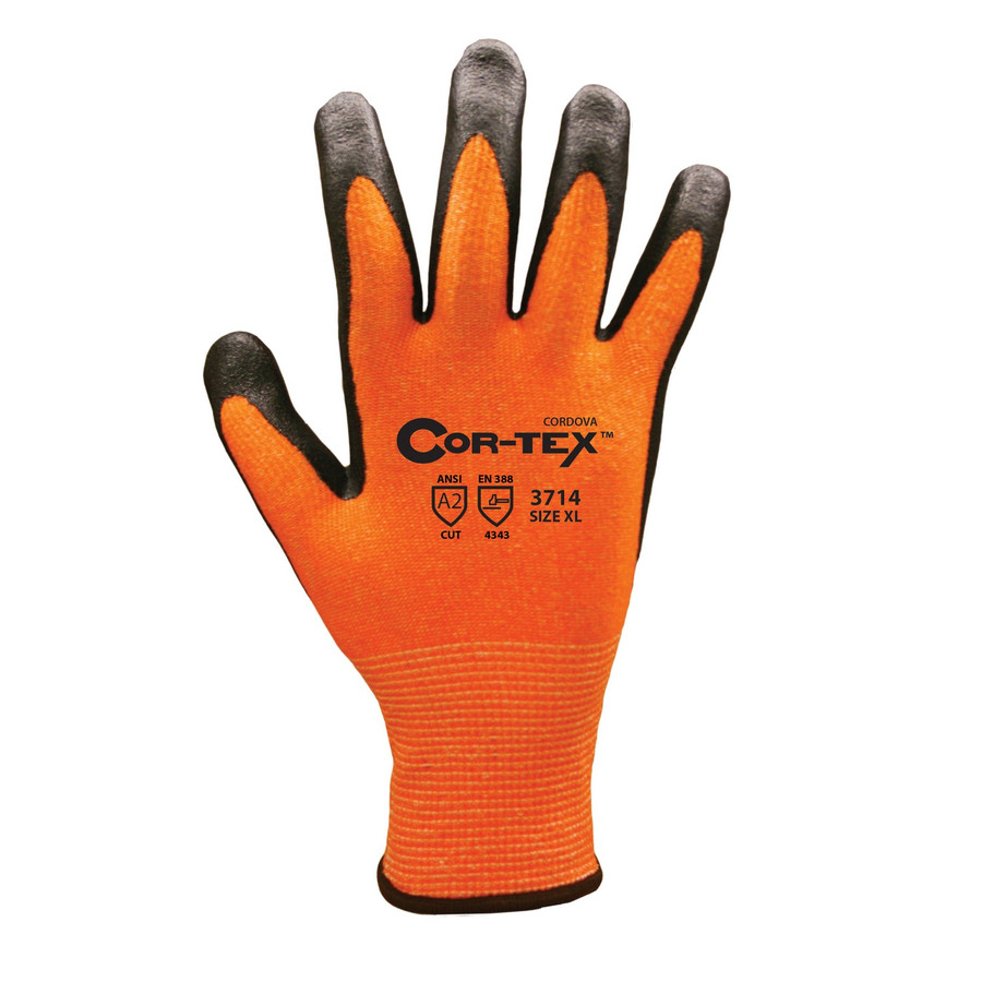 Cordova 3714 Cor-Tex, HPPE, A2, Cut Resistant Glove, A2