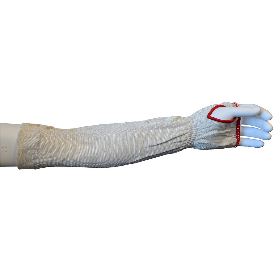 Cordova 3739G4T Sleeve  RipCord High-Tenacity Nylon 18 Inch With Thumb hole Cut Level A2 Black 100/Case