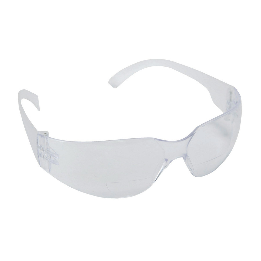 Cordova EHF10S15 Bulldog-Readers, Safety Glasses, Gray, 1.0 Diopters
