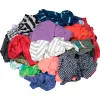 5100-50 T-Shirt Rags, Multicolored, Multi-Fabric, 50 lb/Box