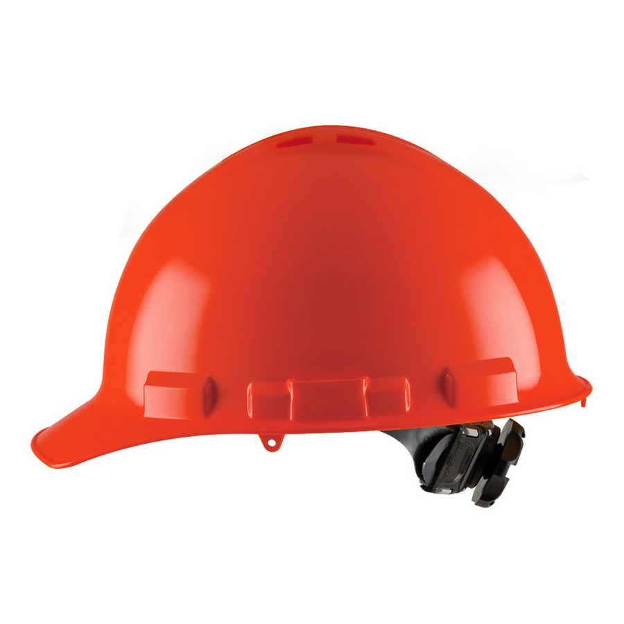 Cordova H24R4V Duo Safety, Hard Hat, Cap, 4-Point, Ratchet, Vented, Red
