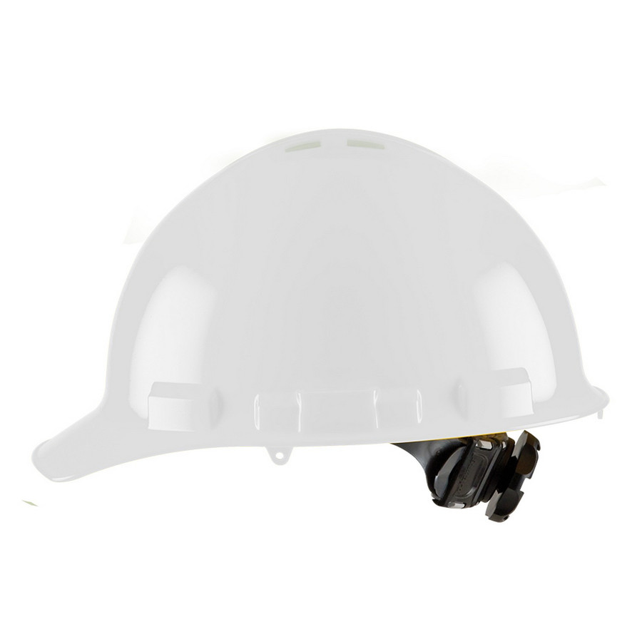 Cordova H24R1V Duo Safety, Hard Hat, Cap, 4-Point, Ratchet, Vented, White