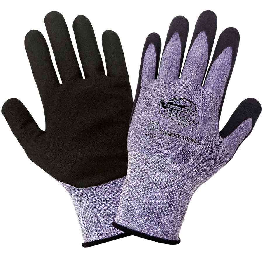 Global Glove 550XFT Tsunami Grip XFT - Xtreme Foam Technology Coated Gloves