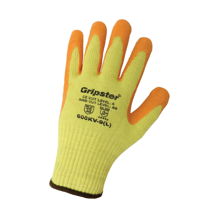 Global Glove 600KV - Gripster High-Visibility  Cut Resistant Glove, A6