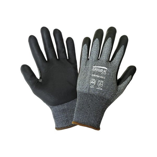 Global Glove CR788 - Samurai Glove Touch Screen Compatible Cut Resistant Glove, A4