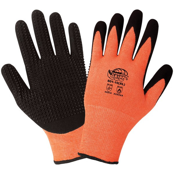 Global Glove 801 - Tsunami Grip - High-Visibility Heat Resistant Gloves (GGL801)