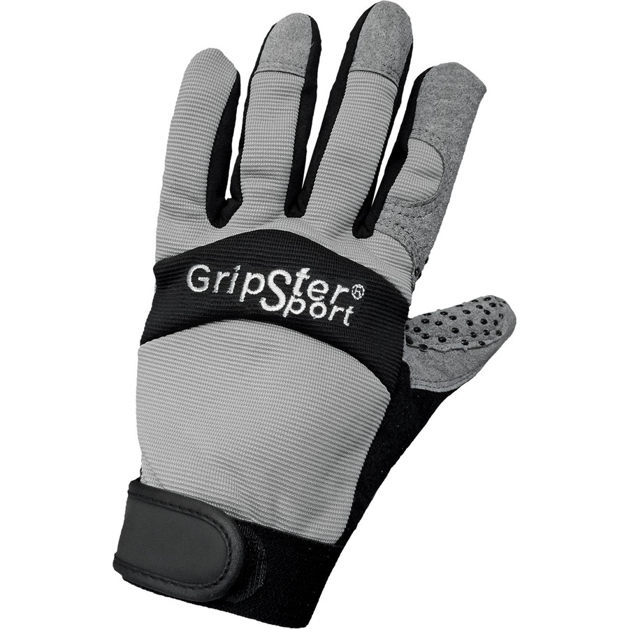 Global Glove SG9003 - Gripster Sport - Spandex and Leather Silicone Grip Gloves