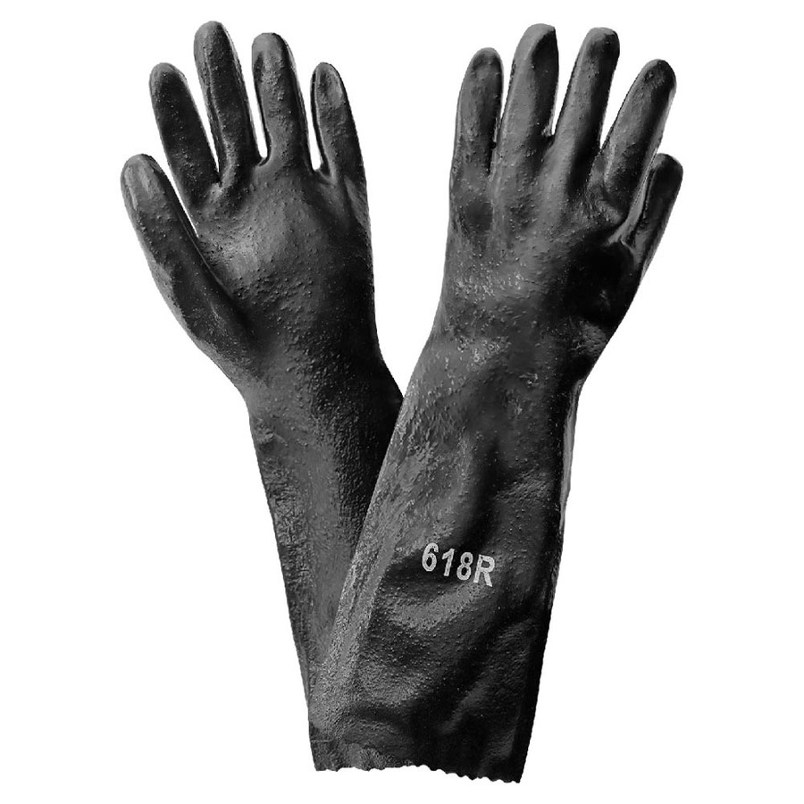 Global Glove 618R - Economy Dipped PVC Gloves
