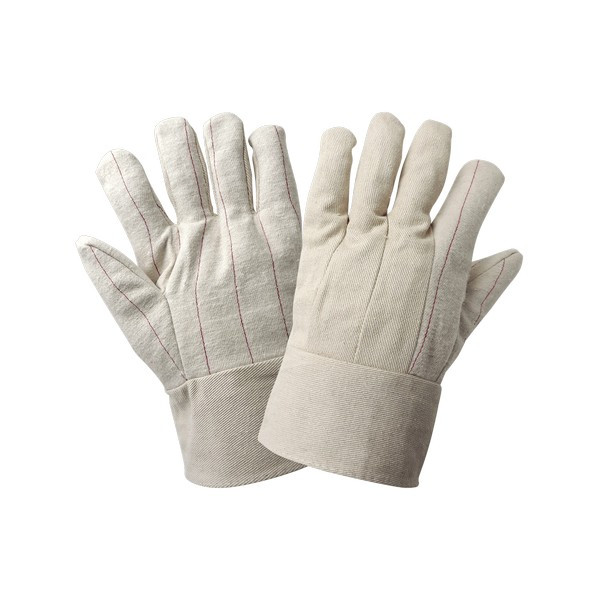 Global Glove C18BT - Economy Hot Mill Double Palm Cotton Gloves (GGLC18BT)