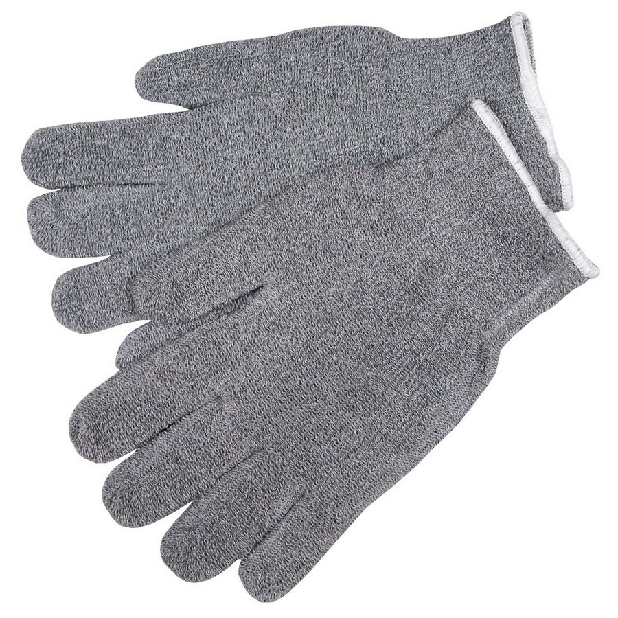 MCR Safety 9415KM Terrycloth 24 oz. Gray Heavy Weight, Seamless, Reversible, Loop out