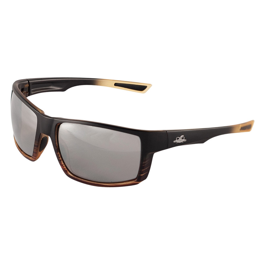 Bullhead Safety BH2677AF - Sawfish Anti-Fog Silver Mirror Lens Safety Glasses