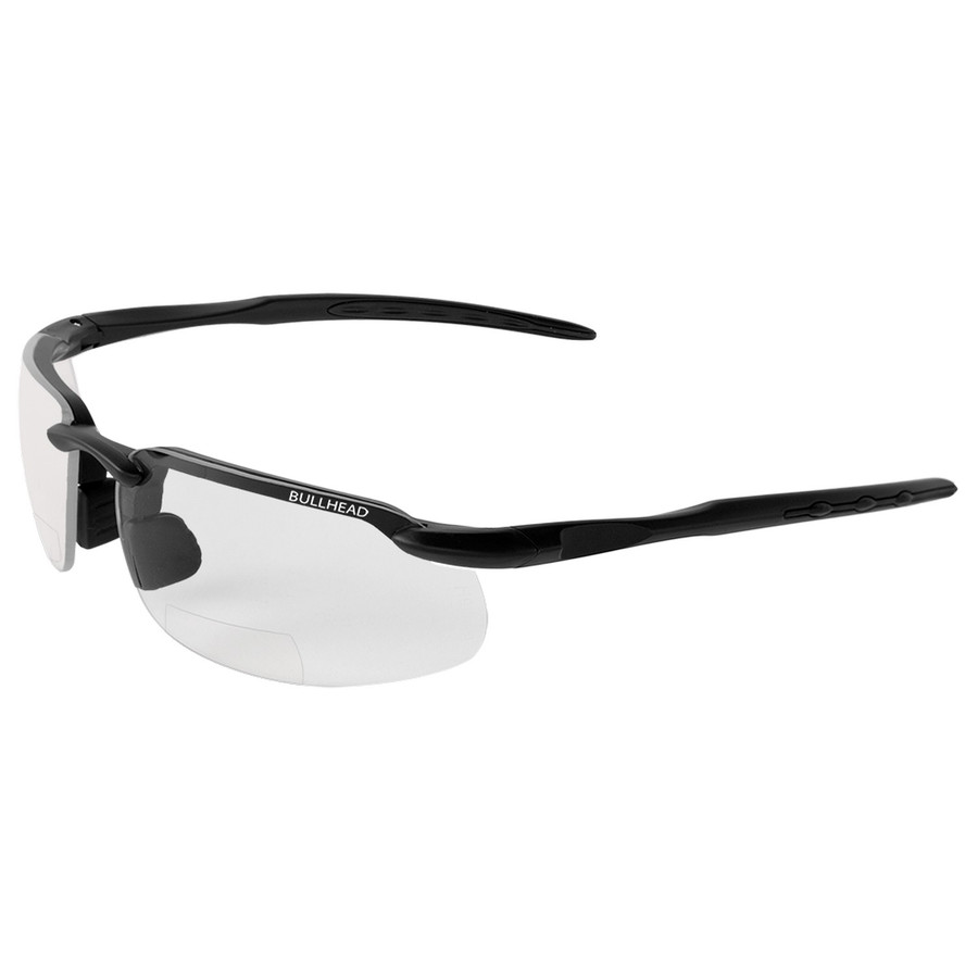 Bullhead Safety BH106125 - Swordfish Clear Lens Reader Style Safety Glasses