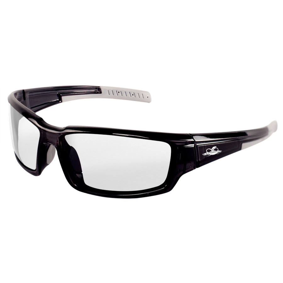 Bullhead Safety BH1431AF - Maki Clear Anti-Fog Lens Foam Lined Safety Glasses